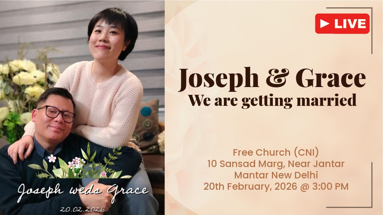 Joseph weds Grace | 20th February, 2026