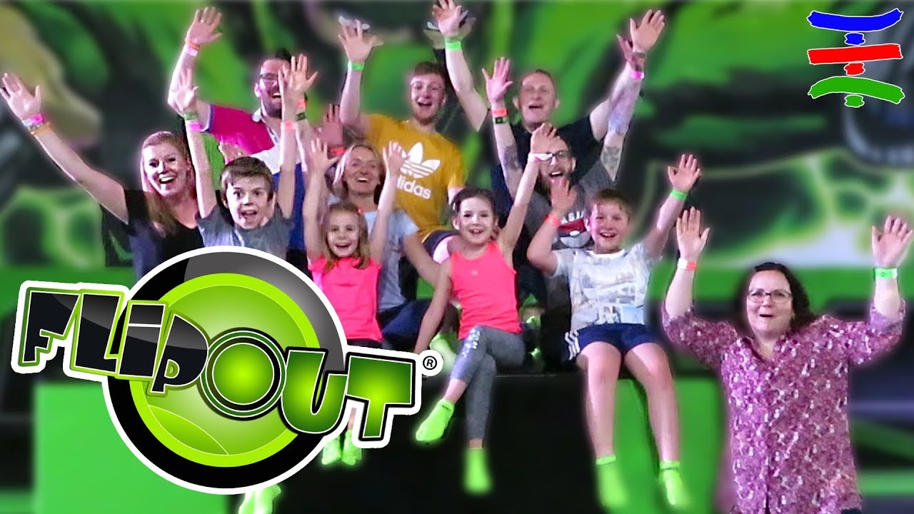 FLIP OUT - Trampolin Challenge VS Spielzeugtester VS Lulu & Leon 😁 TipTapTube Family 👨‍👩‍👦‍👦