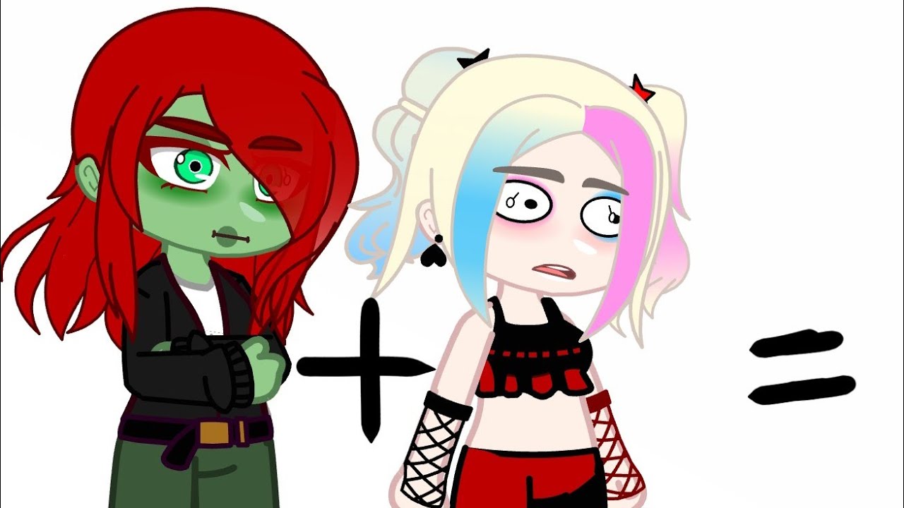 voc&ecirc; + ela &bull;meme&bull; Harley Quinn x Poison Ivy🏳&zwj;🌈 Harlivy