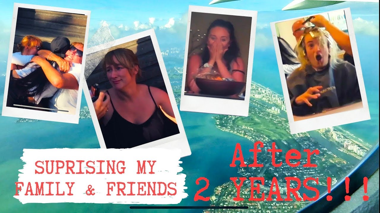 SURPRISING MY FRIENDS & FAMILY AFTER 2 YEARS 😰😬