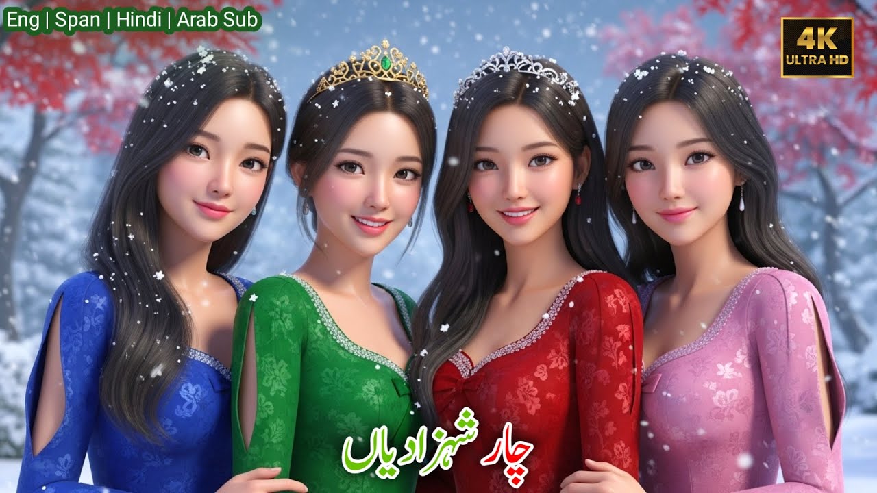 4 Princess Aur Jadui Frog Prince💔 | Magical Urdu Story | Urdu Hindi #fairytalesstory #urdufairytales