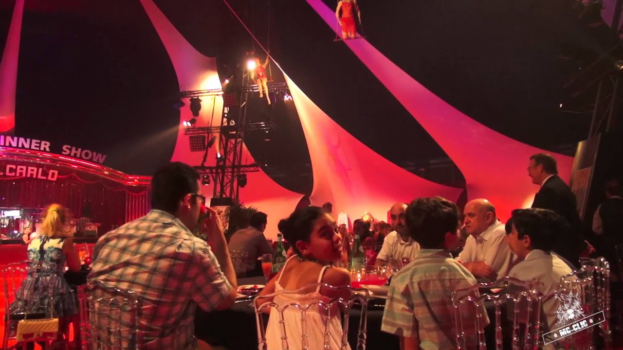 Welcome to the Circus Dinner Show Monte-Carlo 2014