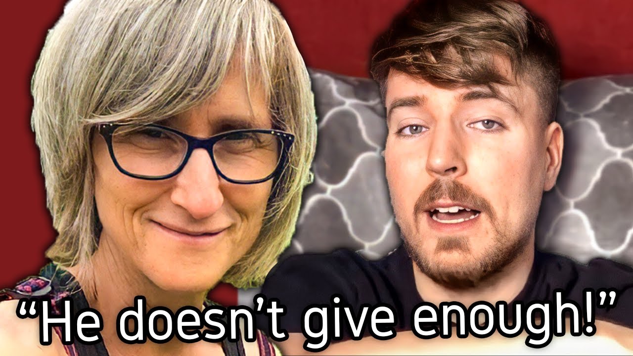 That Vegan Teacher won't leave MrBeast alone..
