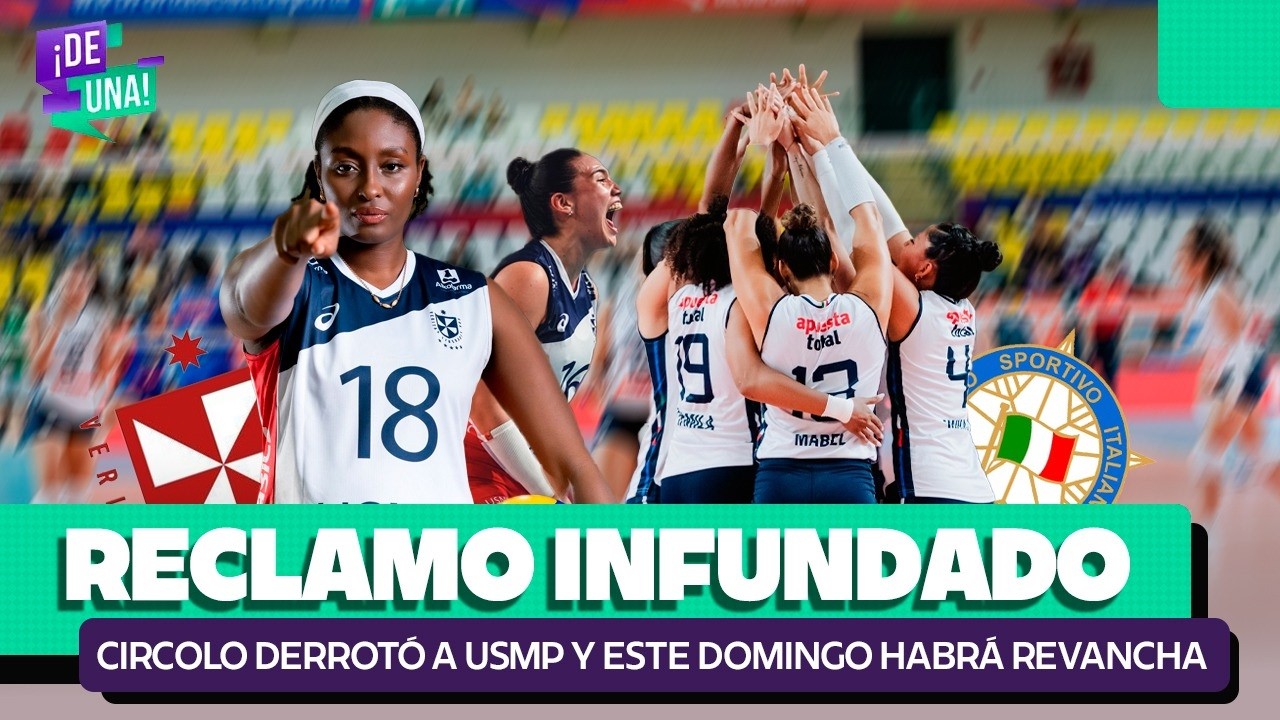RECLAMO DE USMP FUE INFUNDADO. ESTE DOMINGO HABRÁ REVANCHA ENTRE SAN MARTÍN Y CIRCOLO