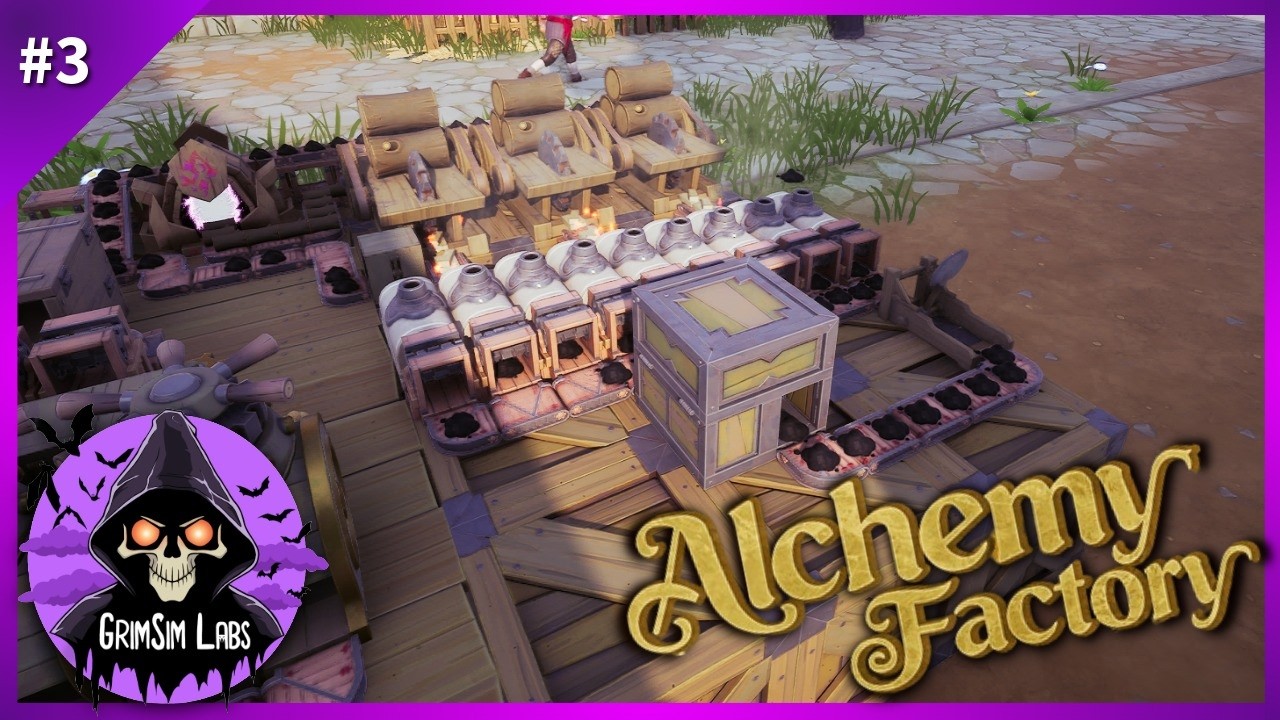 Ep 3 | Alchemy Factory - 🔥 Coal Power Because Magic Wasn’t Enough! Environmentally Questionable...