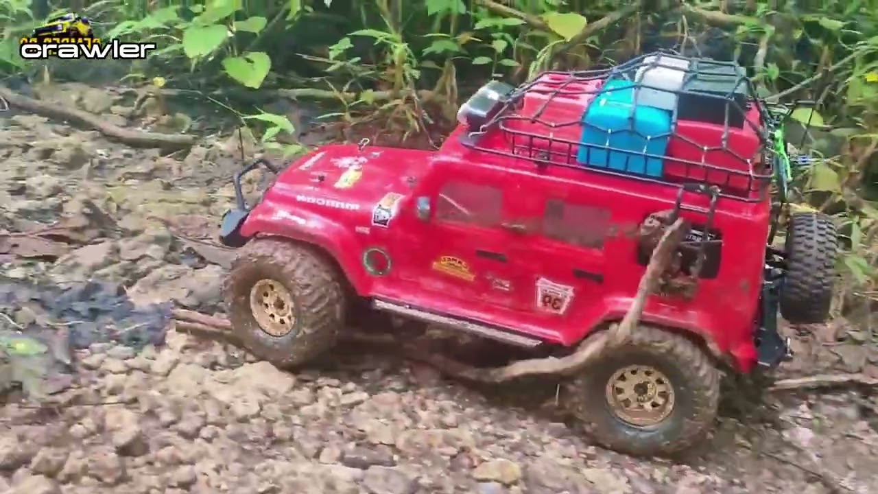 This Jeep RC Truck Carries a FULL LOAD Through Extreme Mud… UNSTOPPABLE!,Team 19