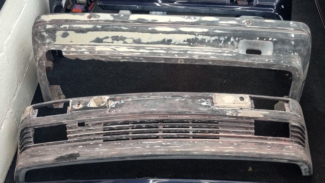 sanding and gluing the bbs spoiler 