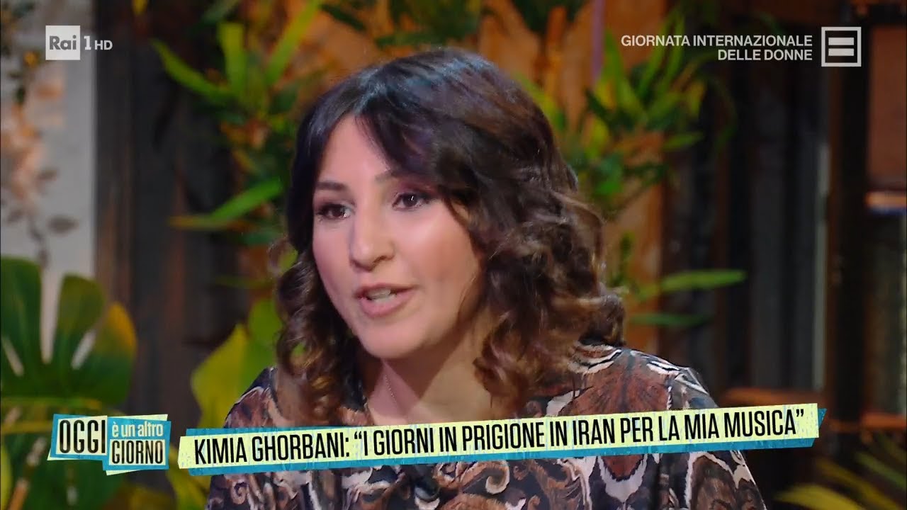 Kimia Ghorbani, dall'Iran all'Italia in nome della libertà - Oggi è un altro giorno 08/03/2023