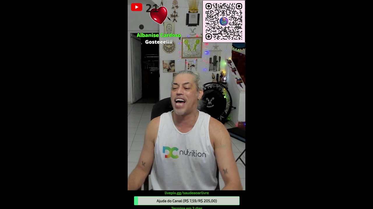 03/03/2026  Terça-Feira -  Deixe suas pernas fortes e torneadas com esta aula AO VIVO (Portrait)