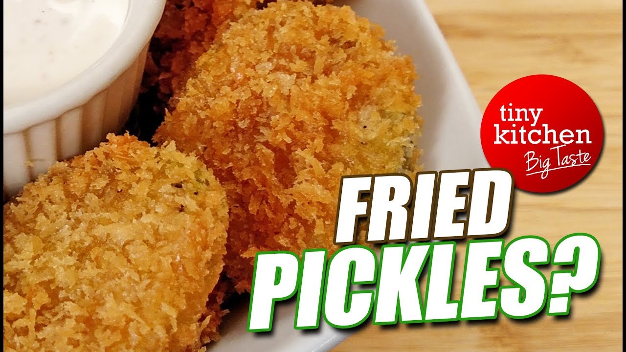 How to Make Fried Pickles // Tiny Kitchen Big Taste