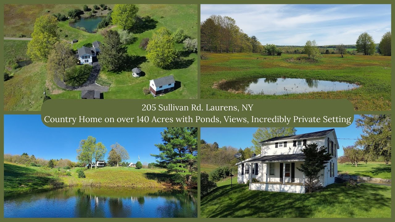 Incredibly Private 140+ Acre Hilltop Homestead - Country Home with Ponds, Views $650,000
