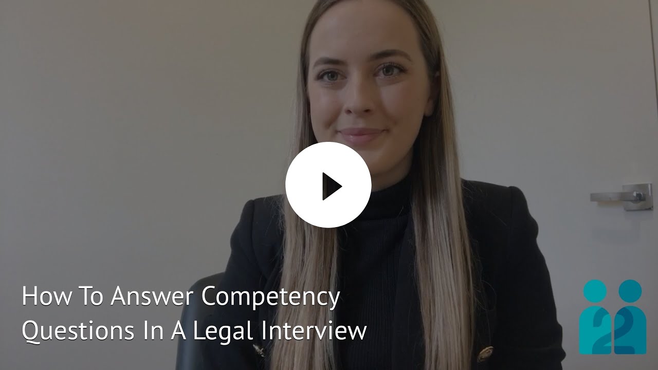How To Answer Competency Questions In A Legal Interview