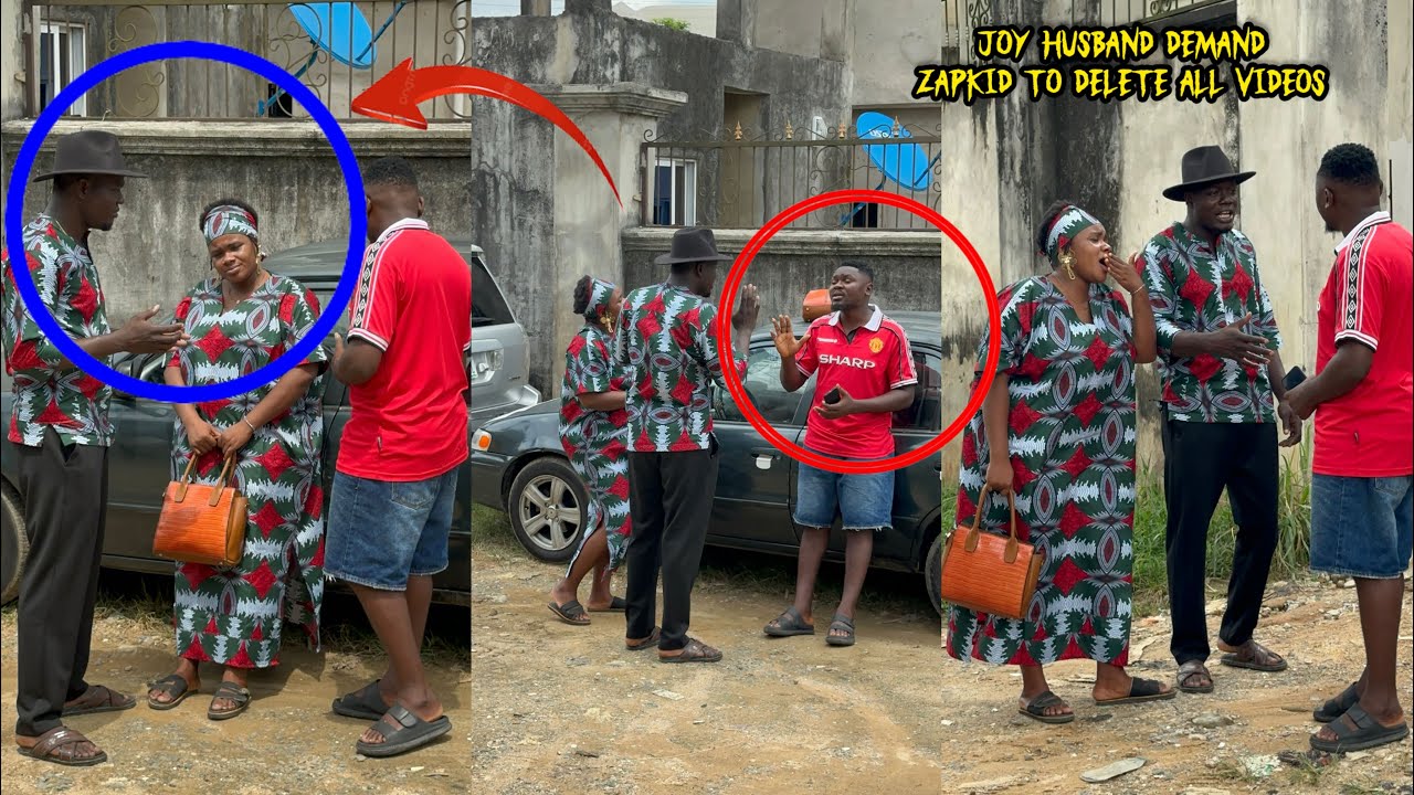 Joy and her husband to be returned from Lagos to fight Zapkid to delete all the video online 