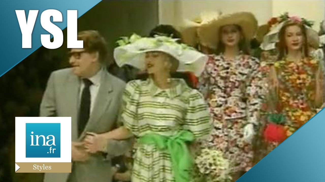 Les adieux d'Yves Saint Laurent | Archive INA