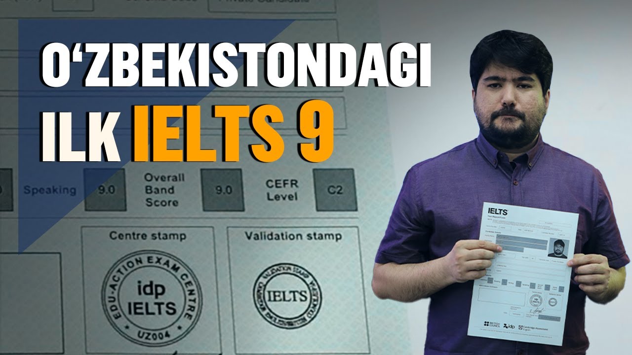 “Maqsadim yuqori ball bo‘lmagan” — IELTS'dan 9 ball olgan Bekzod Mirahmedov