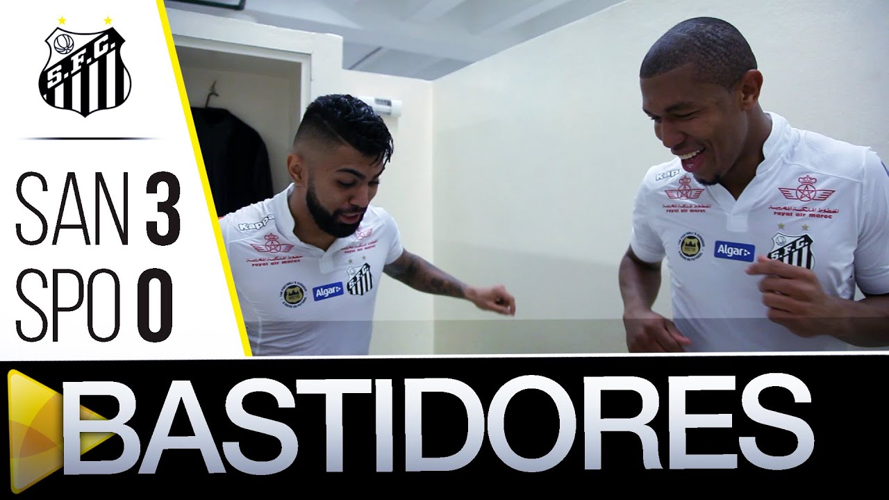 Santos 3 x 0 São Paulo | BASTIDORES | Brasileirão (26/06/16)