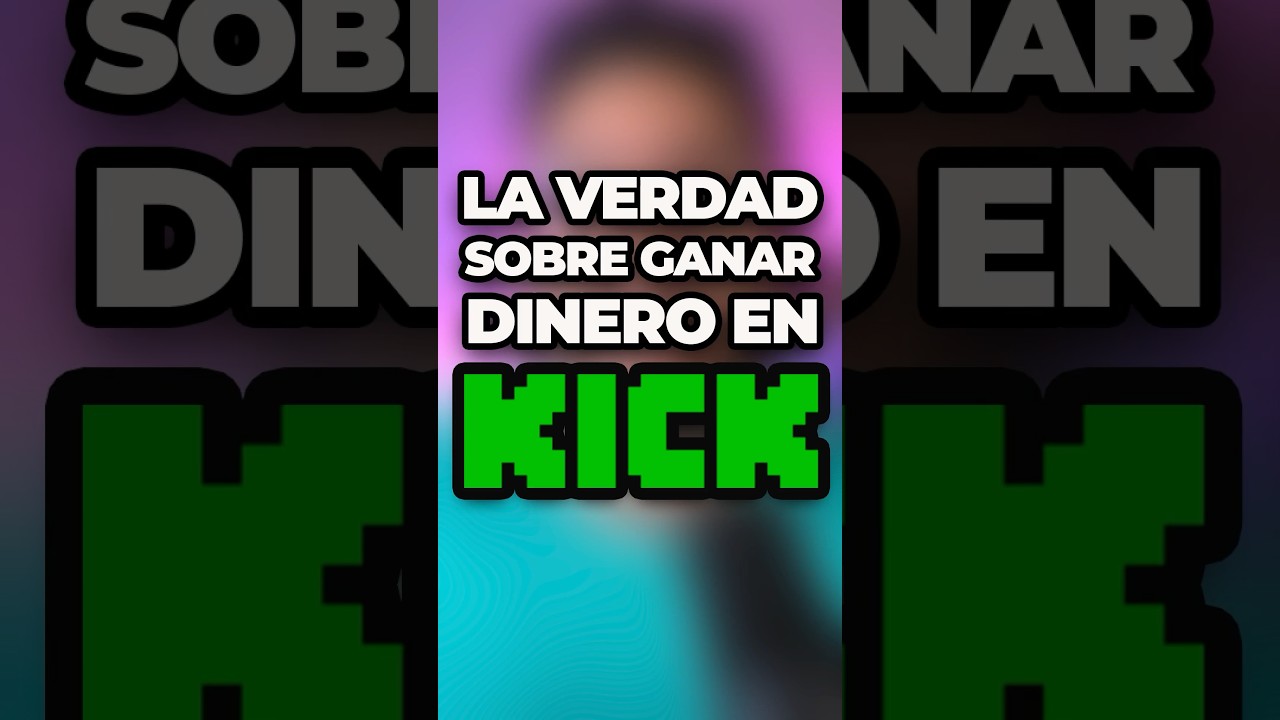 La verdad sobre ser streamer en Kick 😥