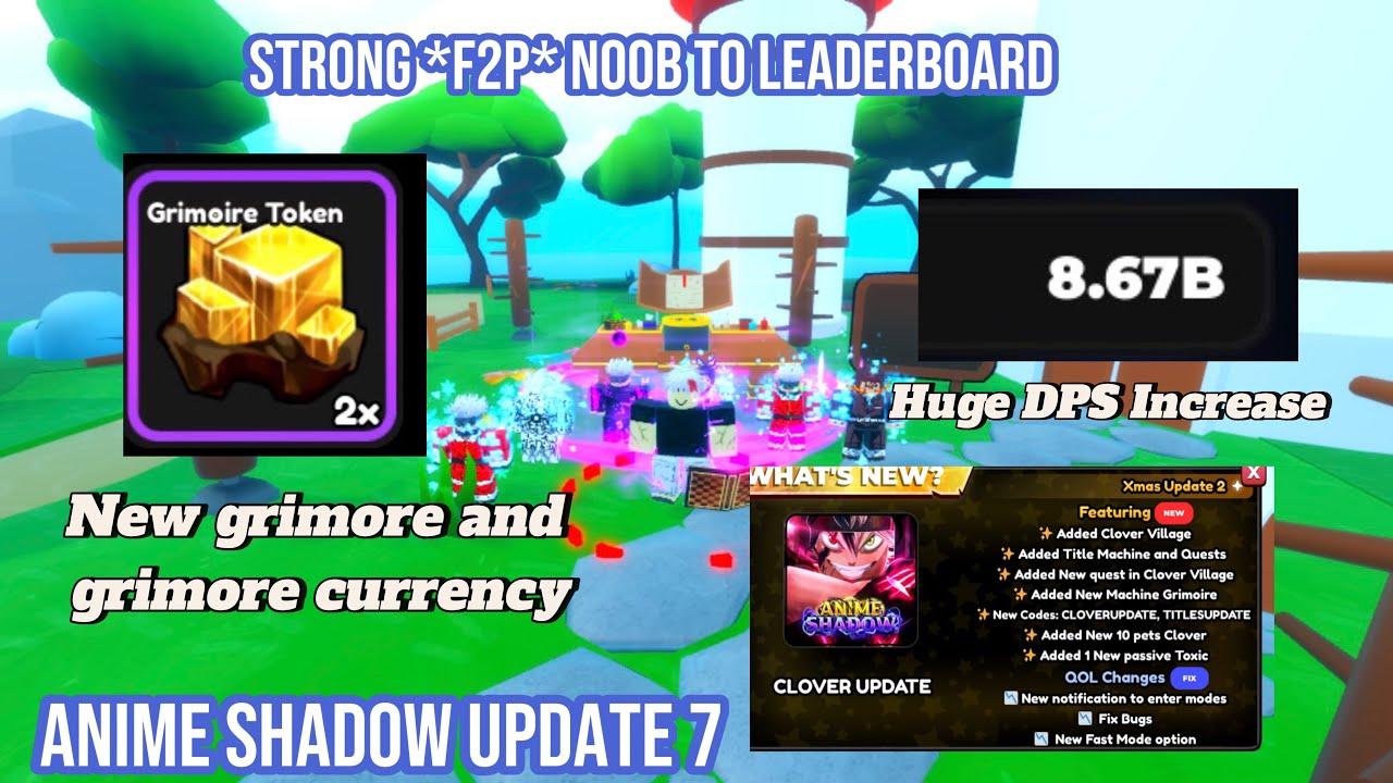 Anime Shadow #4 Strong *F2P* Noob to Leaderboard