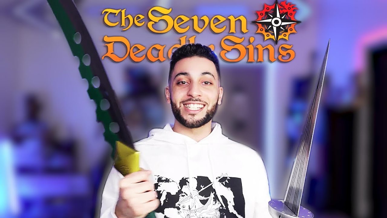 UNBOXING MELIODAS LOSTVAYNE & ÉPÉE DE LIZ - 7 DEADLY SINS