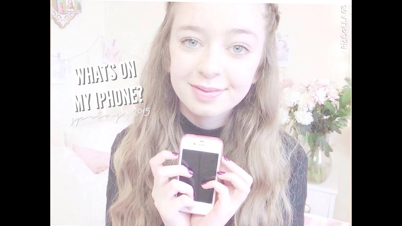 ♡What's On My iPhone? Spring 2015 | Floral Princess♡