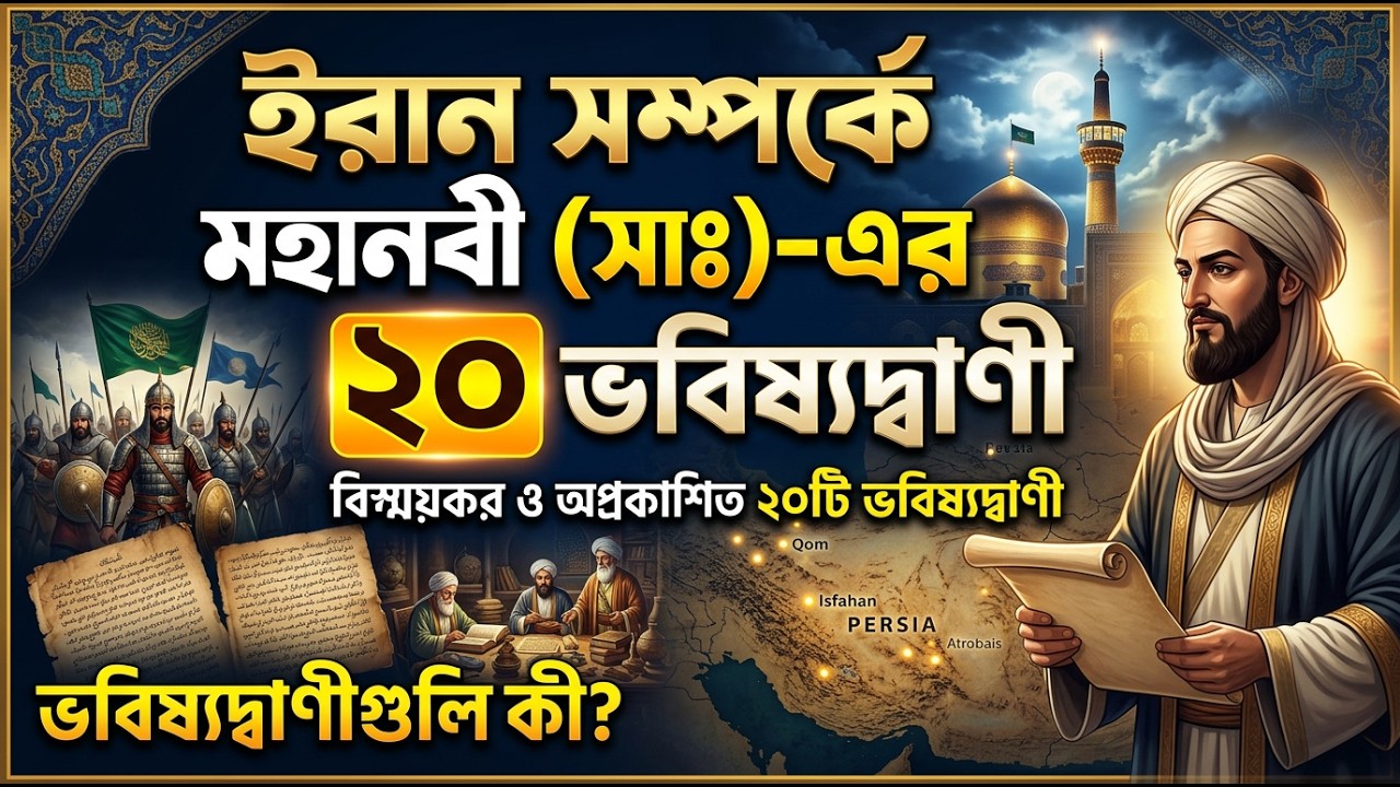 ইরান সম্পর্কে মহানবী সাঃ এর ২০টি ভবিষ্যদ্বাণী |