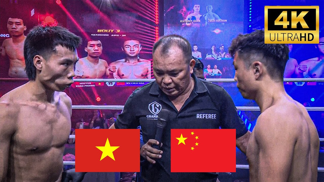 15 Phút nảy lửa Xuân Phương đại chiến tay đấm Trung Quốc trên sàn đấu châu lục
