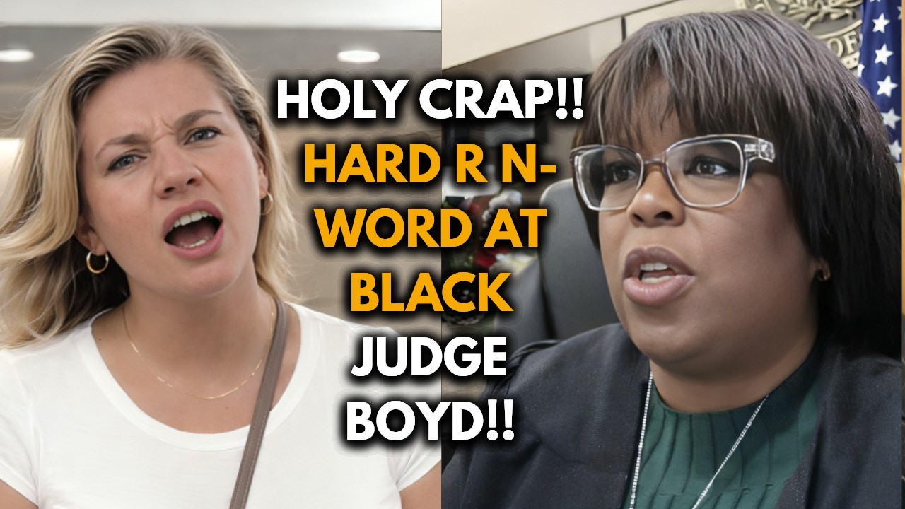 Racist Karen Drops N-Word (Hard R) at Black Judge Boyd — SHOCKING Meltdown!