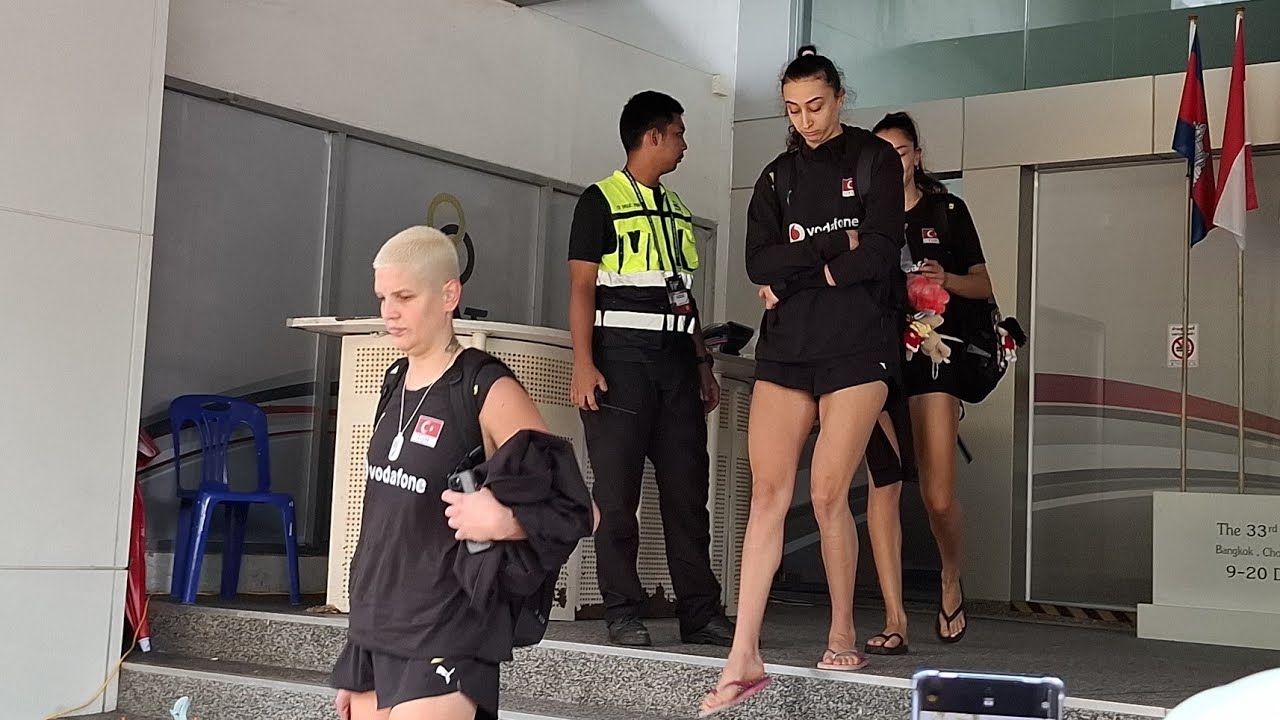 รวมคลิปรับส่ง นกฬ. 🇺🇸 #สหรัฐอเมริกา 🇫🇷 #ฝรั่งเศส 🇹🇷 #ตุรกี #WWCH2025 #Thailand2025 #volleyballworld