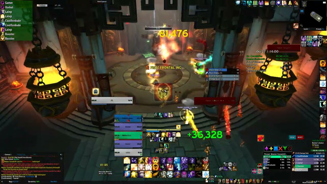 Shado Pan Monastery - Mist of Pandaria Classic Season 1 Title Run  - 10:26 - Disc Priest PoV