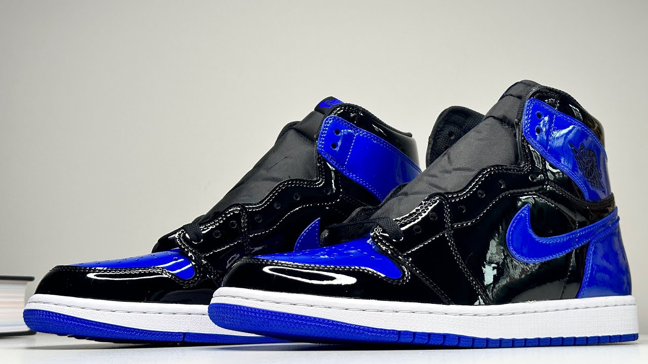&ldquo;WHAT IF&rdquo; THEY WERE BLUE AIR JORDAN 1 PATENT ROYAL