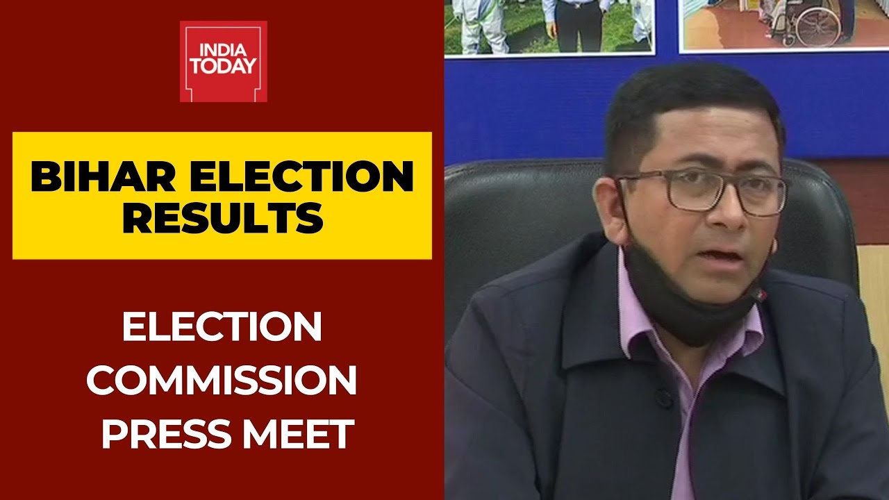 Election Commission Press Meet; Bihar Election Results Likely To Be Out Only By Late Night