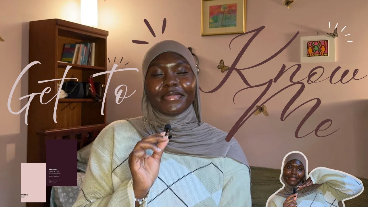 GET TO KNOW ME | Starting my YouTube journey🙂‍↔️🎉