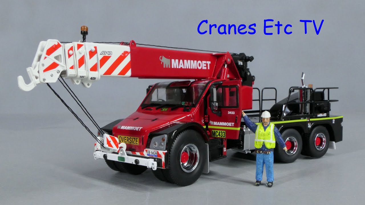 Weiss Brothers Terex Franna AT-40 Pick and Carry Crane 'Mammoet' by Cranes Etc TV