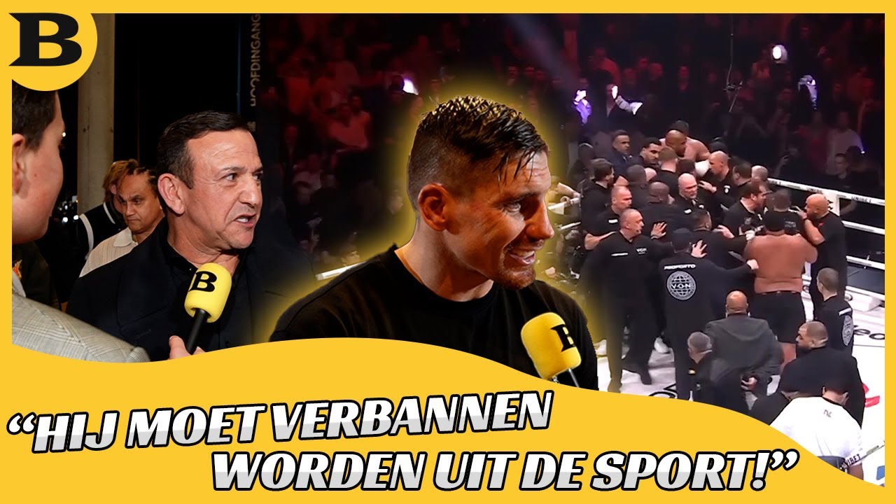 RICO VERHOEVEN AANGEVALLEN NA OVERWINNING!