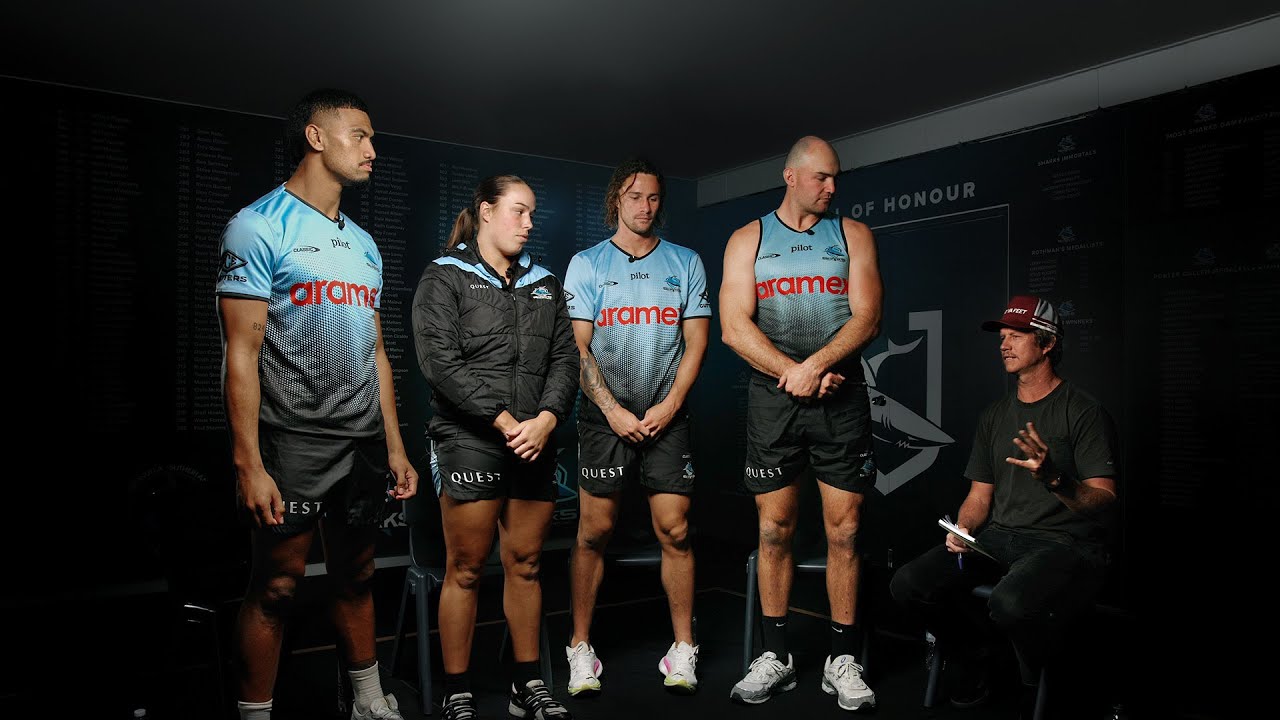 'Open and honest': Sharks stand tall for Mental Fitness Round