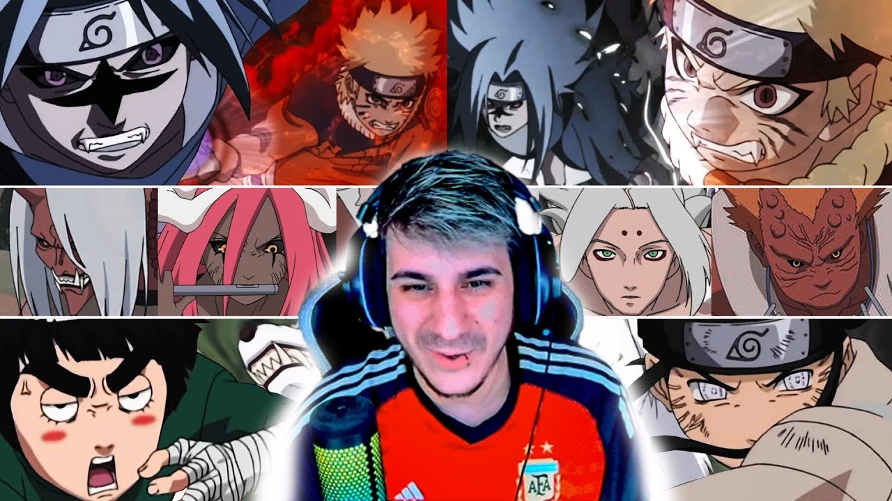 REACCIONANDO a Cinco del Sonido vs Equipo Genin || Naruto: Rescate a Sasuke Rap || Kballero
