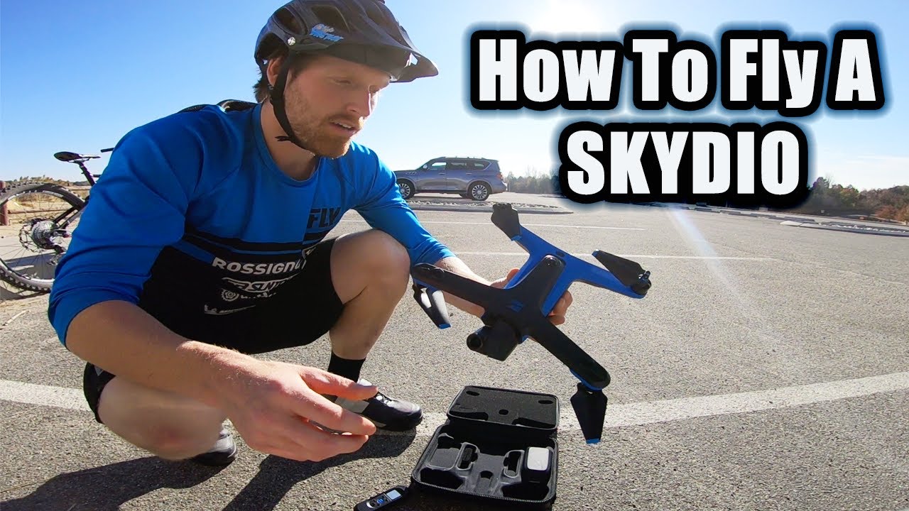 ANYONE can Fly this Drone! From Launch to Landing a full mtb ride with the SKYDIO