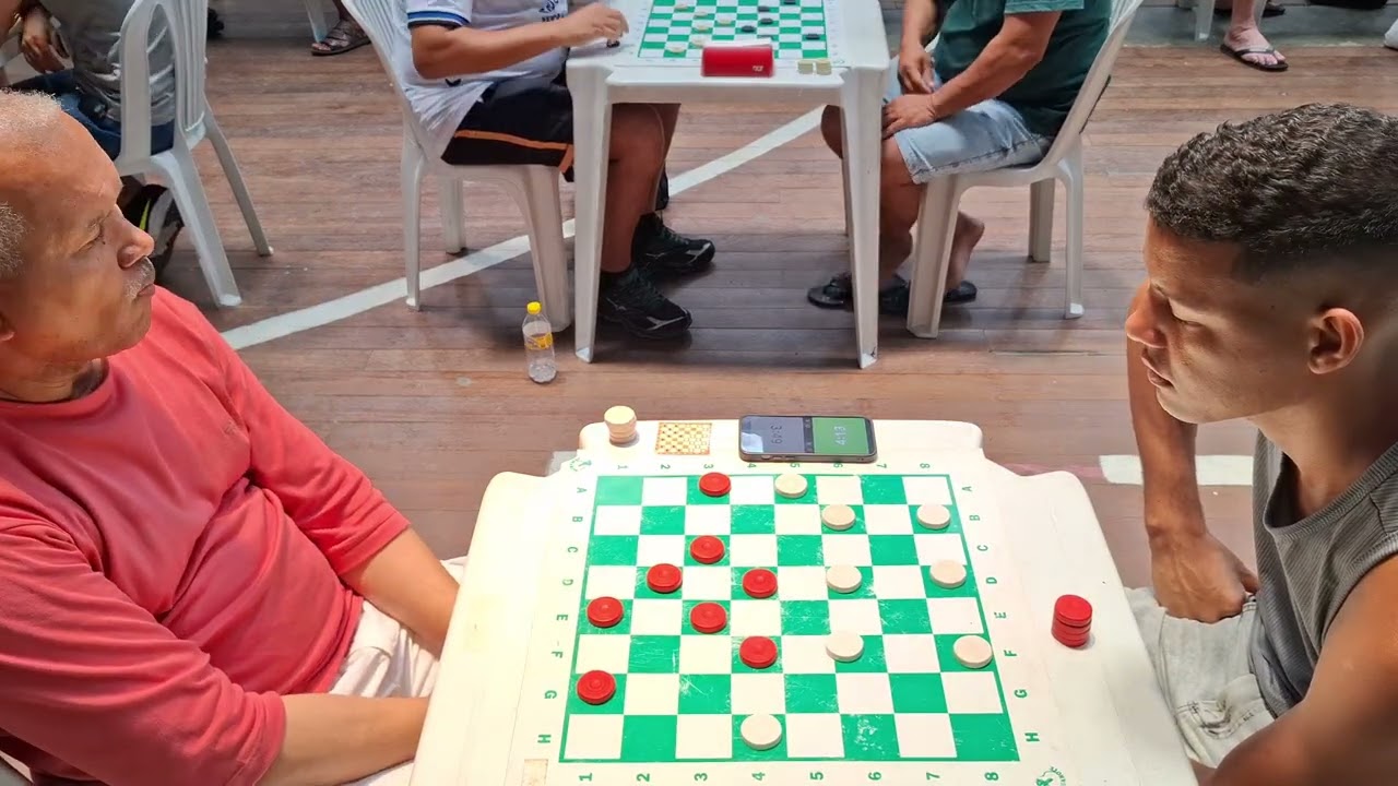 CLÁUDIO X THADEU VINICIUS / PRIMEIRA PARTIDA / 5° RODADA / OPEN DE DAMAS 2026 VERILDO REIS 