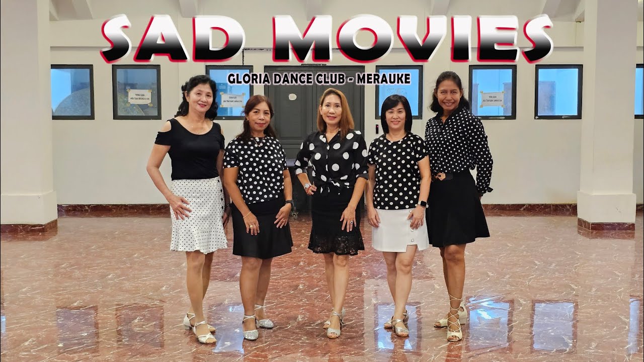 SAD MOVIES // LINE DANCE // Choreo CAECILIA MARIA FATRUAN // GDC MERAUKE PAPUA SELATAN