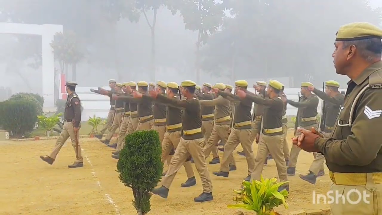 🍁✅  UP Police Training 🇮🇳 26 जनवरी परेड रिहर्सल ✅| Republic Day Parade Rehearsal 🇮🇳🎯