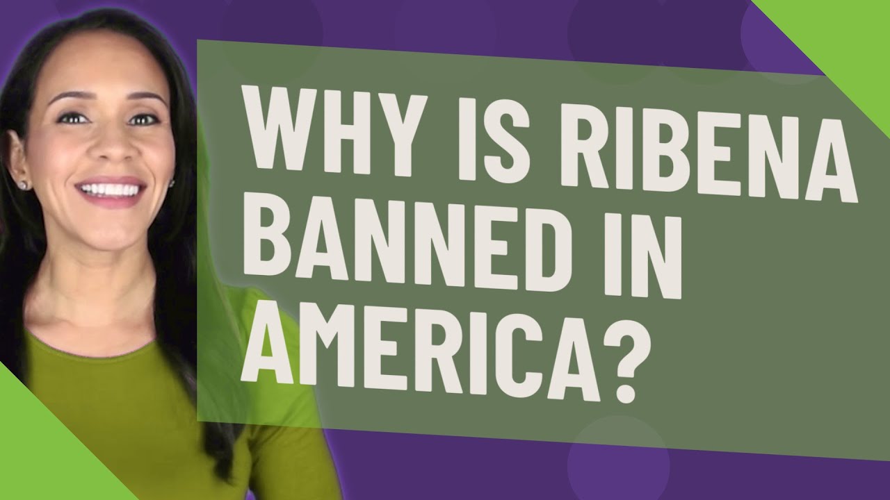 Why is Ribena banned in America?