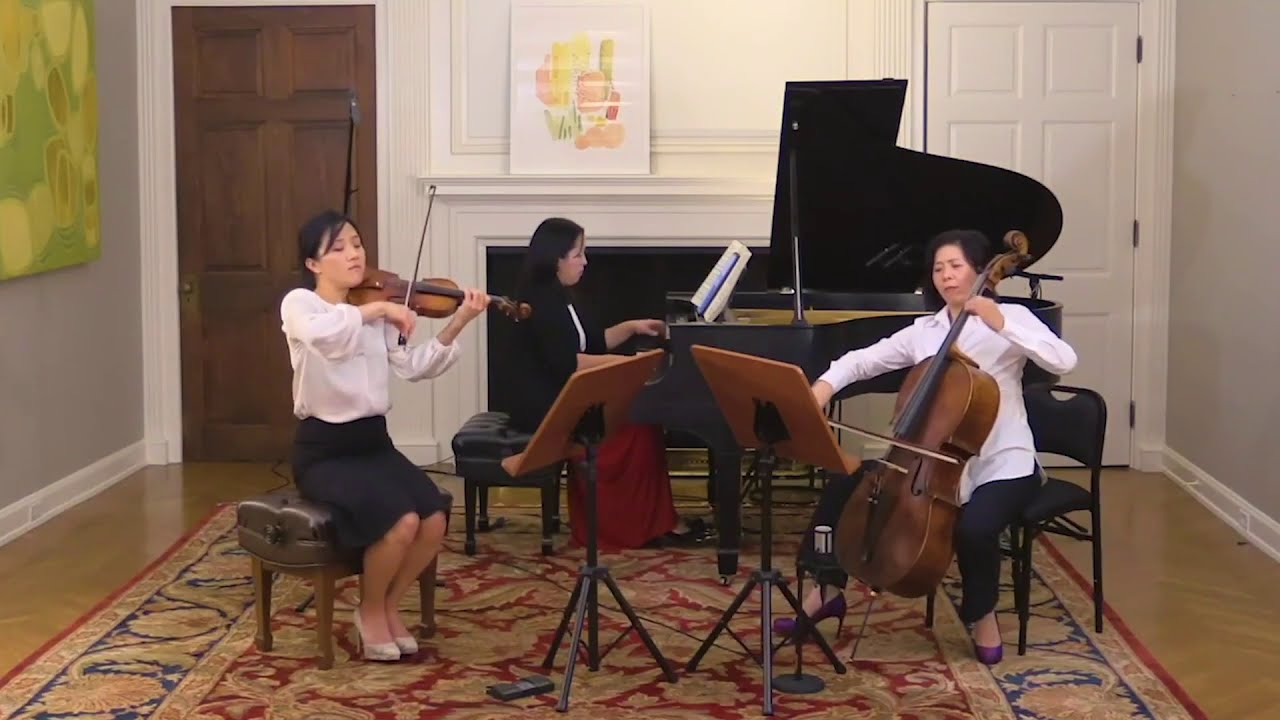 Beethoven - Piano Trio Op. 1 No. 1 in E-flat Major with The Lee Trio - Chelsea Music Festival