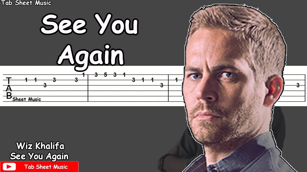 Wiz Khalifa - See You Again Guitar Tutorial (Fast & Furious 7)