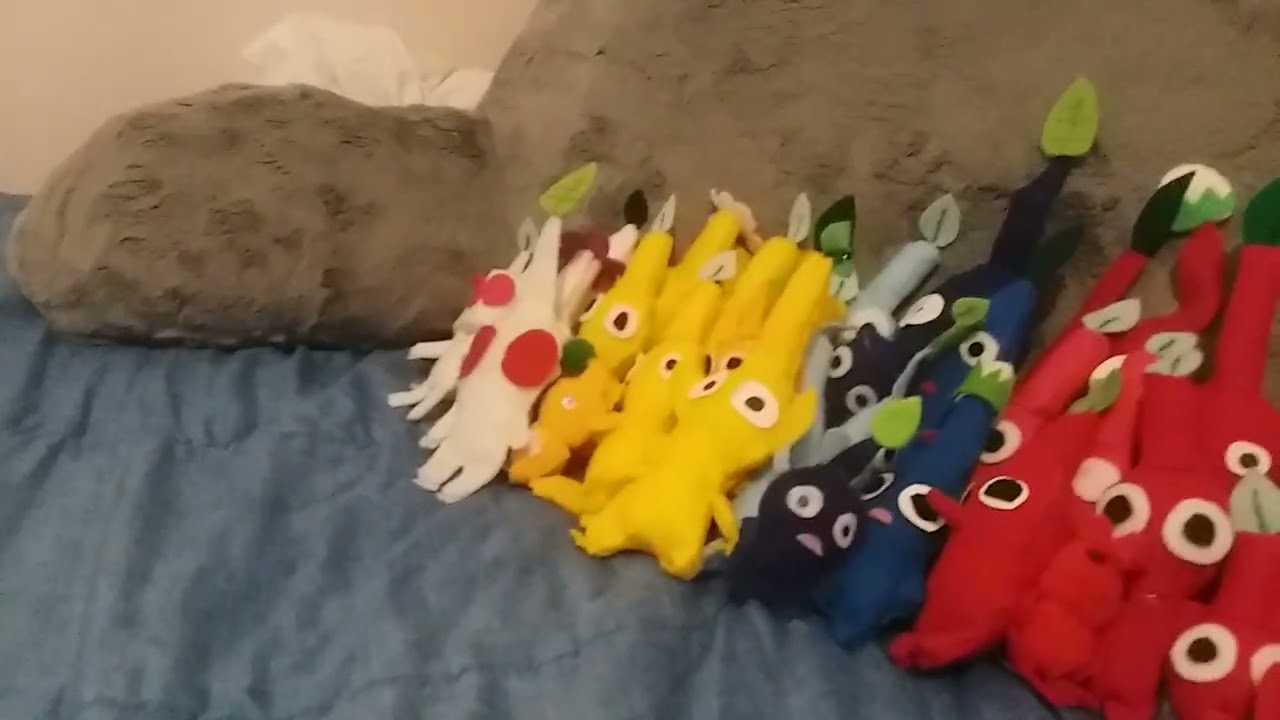 pikmin plush collection 2023