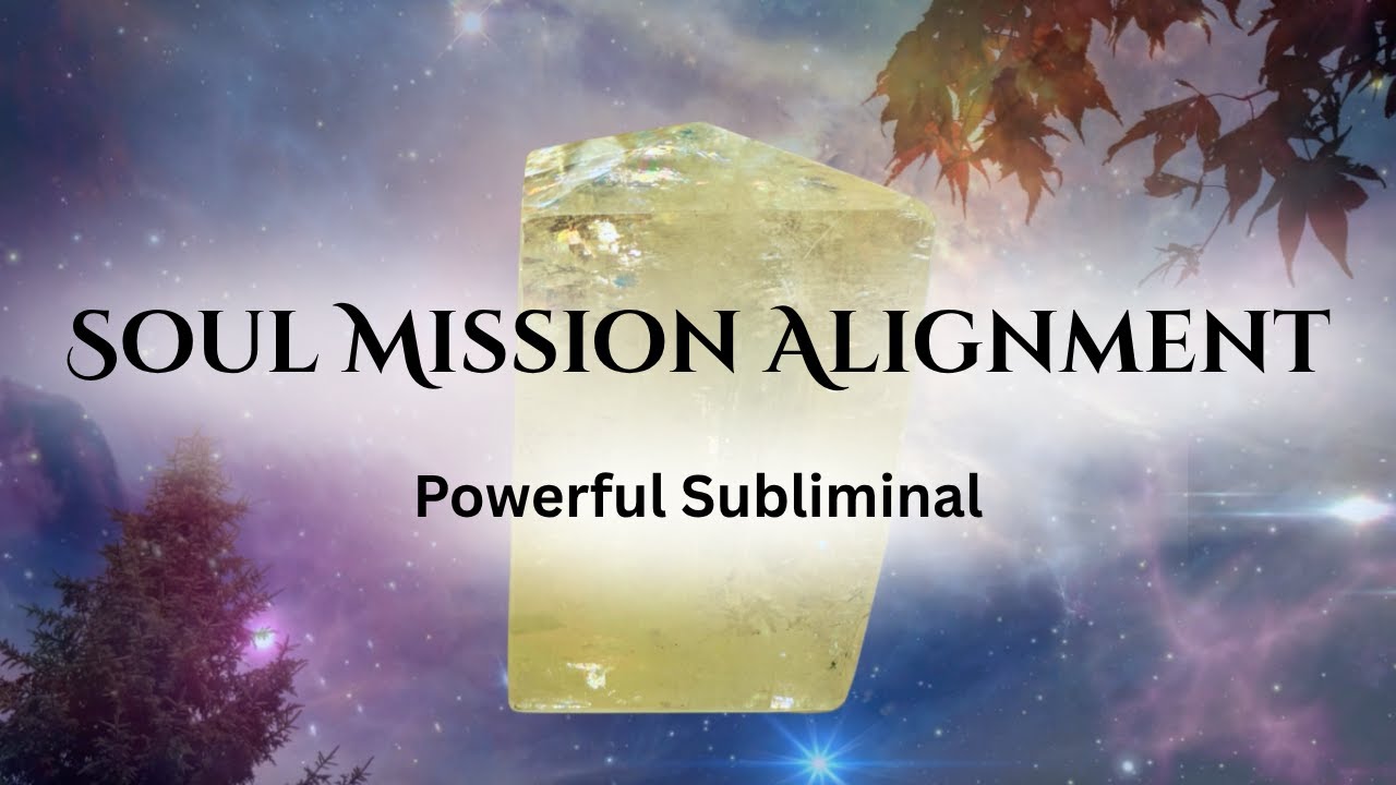 Soul Mission Alignment ✩ Life Purpose Activation ✩ Stellar Light Codes Upgrade ✩ Subliminal