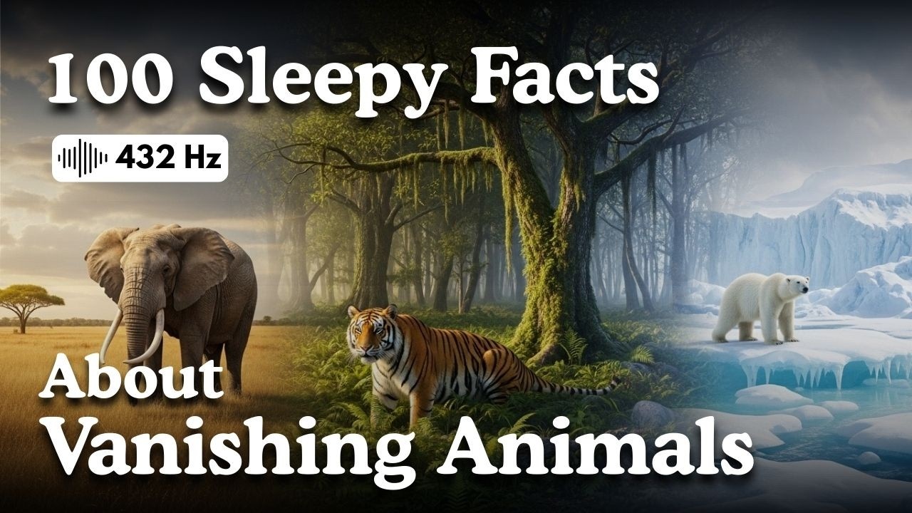 The Most Relaxing Facts About Vanishing Animals - Fall Asleep To Wildlife