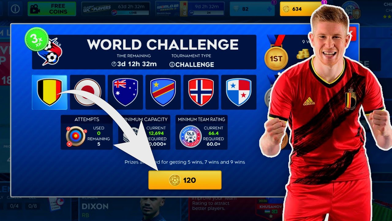 WORLD CUP CHALLENGE - BELGIUM - DLS 26 DLL EVENT CHAMPIONS