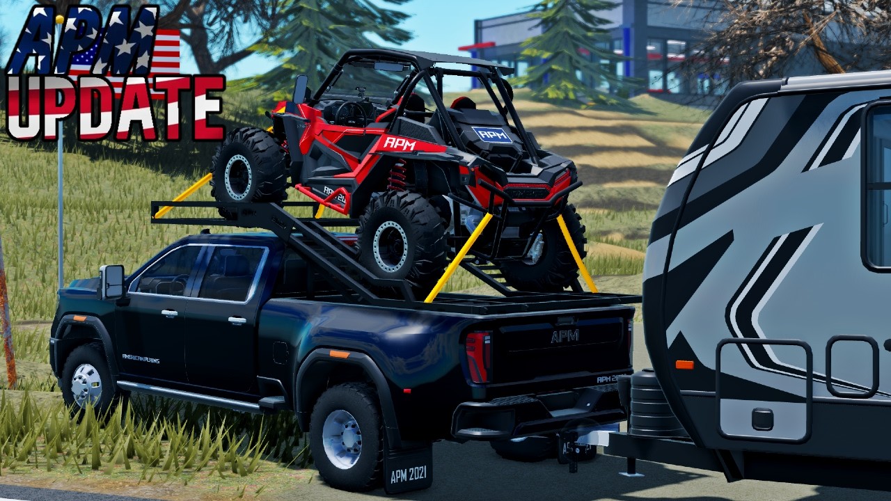 APM Update Review! (New ATV Rack, 3 New Revamps, & More) | Roblox American Plains Mudding