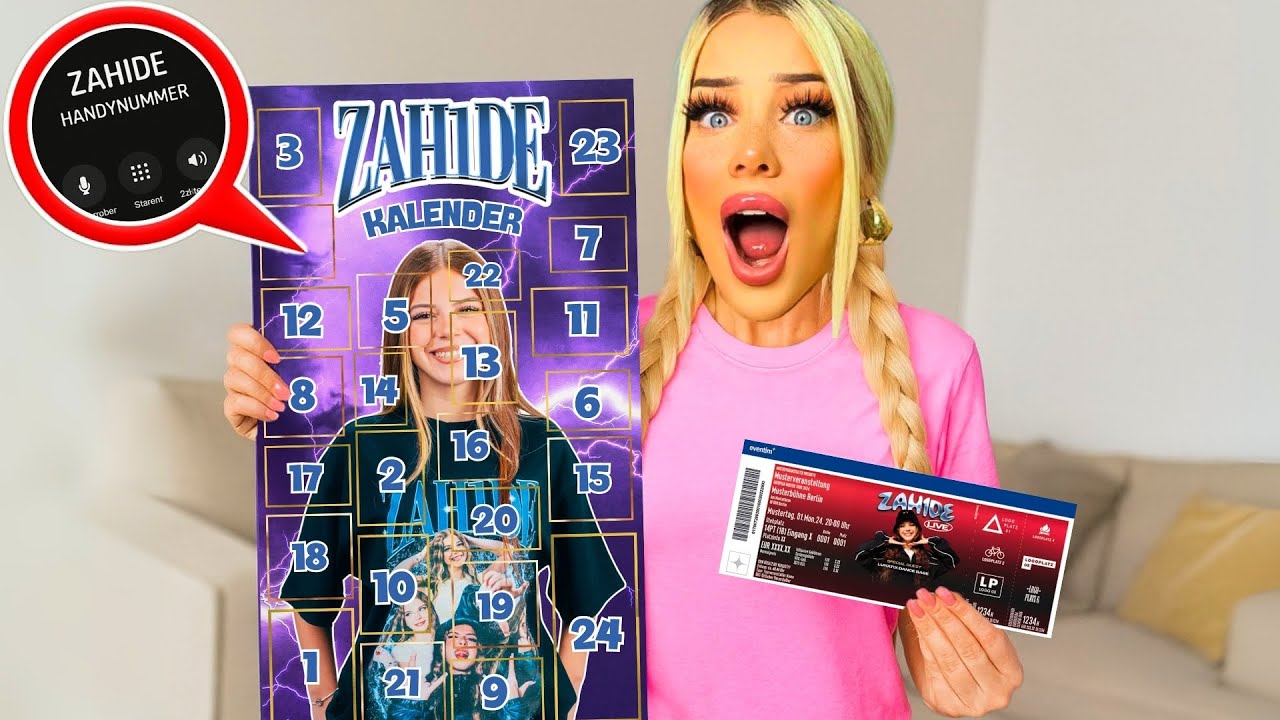 ICH baue ZAHIDE ADVENTSKALENDER 😳 (XXL)