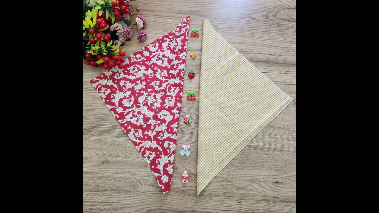 Mind-Blowing DIY Using Just 2 Pieces of Fabric! 💡🪡